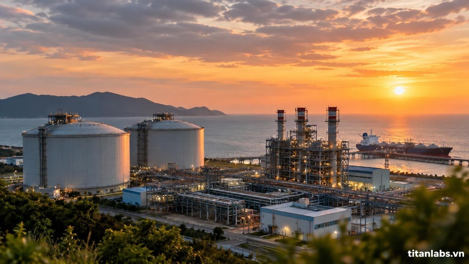 EVN khởi công nhà máy điện khí LNG hơn 40.000 tỷ