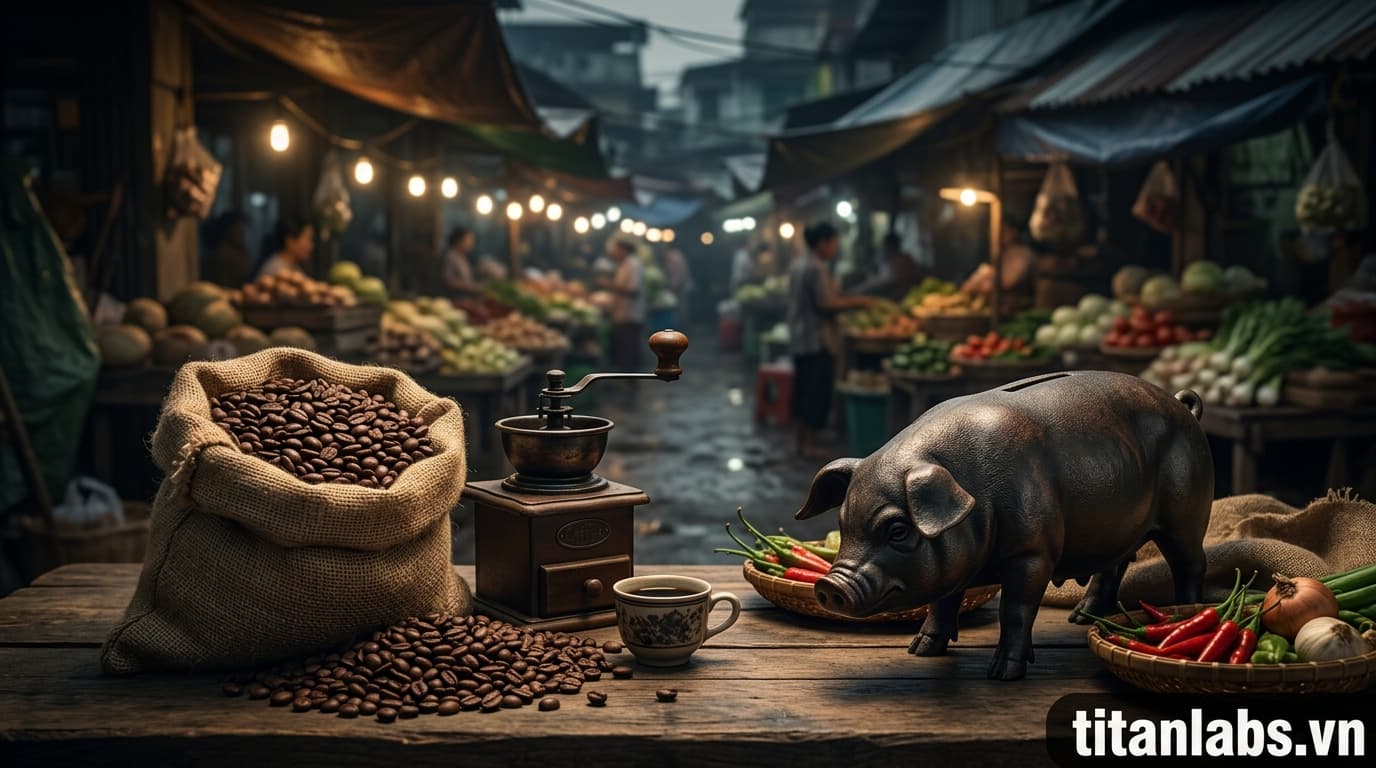 Giá nông sản ngày 29/8: Cà phê giảm, heo hơi quay đầu