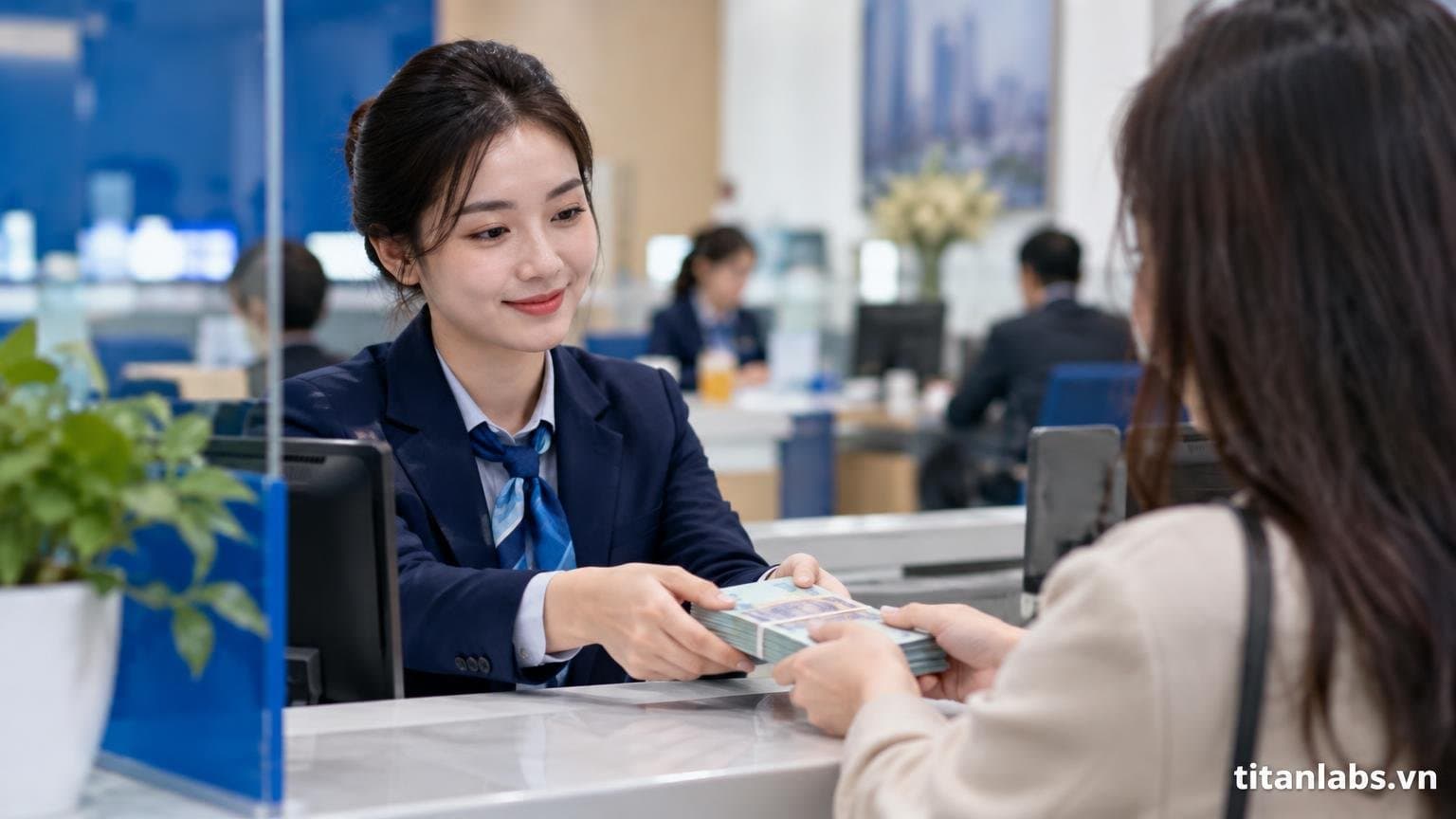 Lãi suất tiền gửi SCB giảm sâu kỷ lục