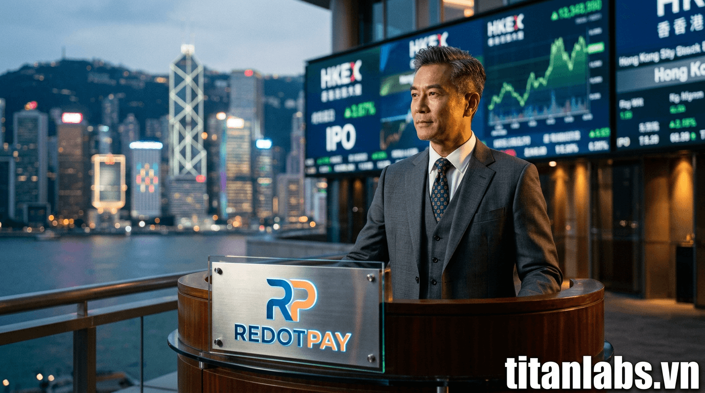 RedotPay thay CEO, chuẩn bị IPO tại Hồng Kông