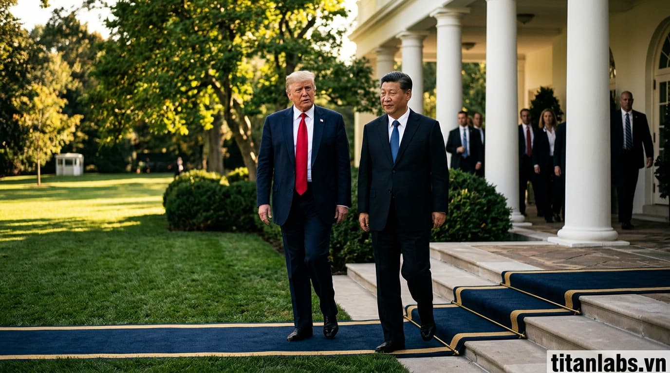Trump Mời Tập Cận Bình Đến Nhà Trắng Vào Tháng 9
