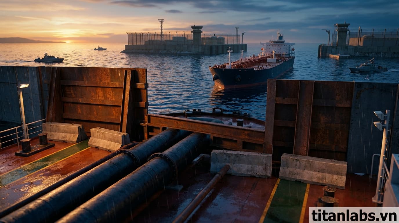 Giá dầu gần mức cao nhất 2 tuần khi Hormuz đóng cửa