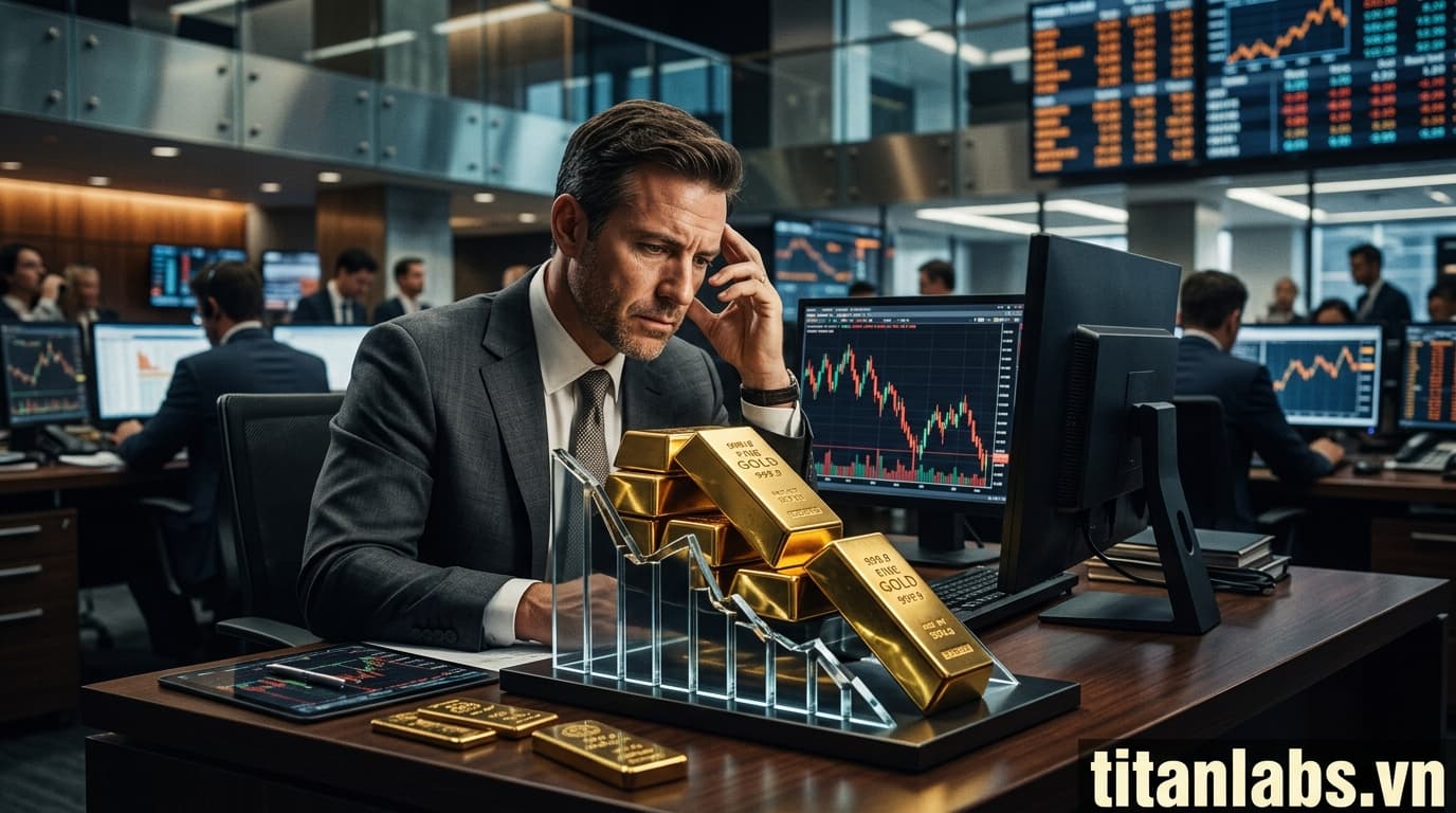 Giá vàng thế giới có thể giảm sâu trong tuần này