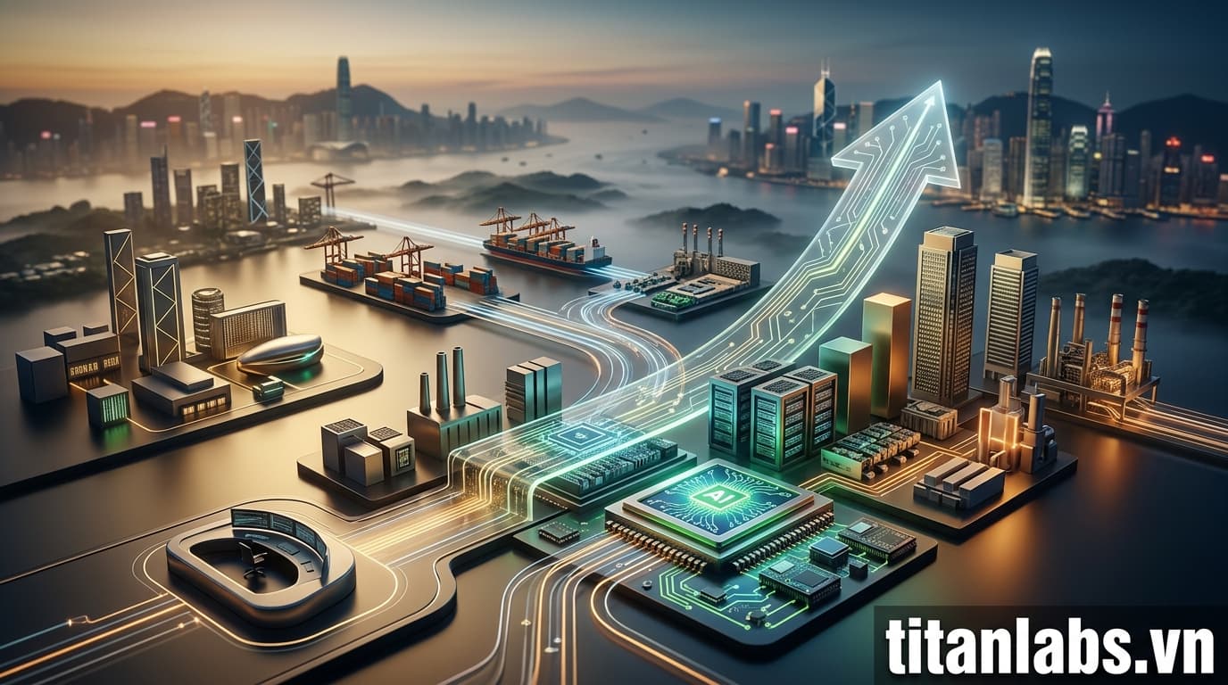 Nvidia xoay trục AI vật lý, kéo chuỗi cung ứng châu Á tăng