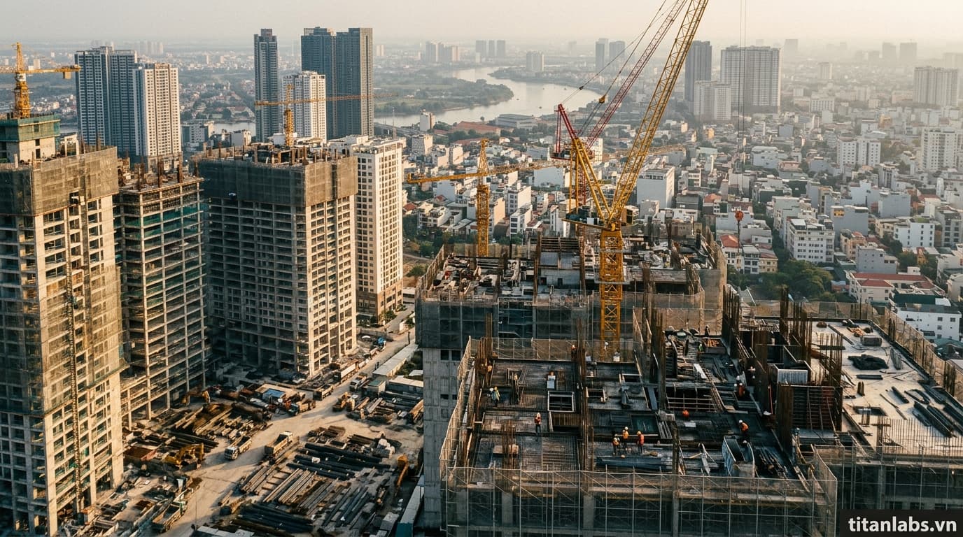 Nhà thầu mới chia lại thị phần xây dựng Việt Nam