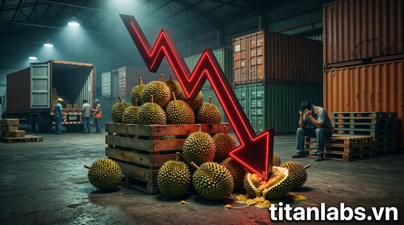 Giá sầu riêng Việt 'sập sàn' do Trung Quốc giảm mua?
