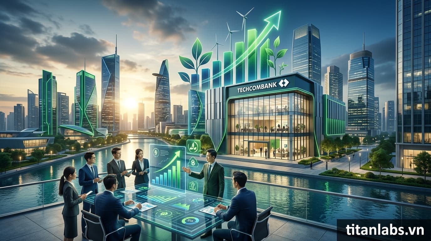 Techcombank ra mắt Tiền gửi Xanh cho doanh nghiệp