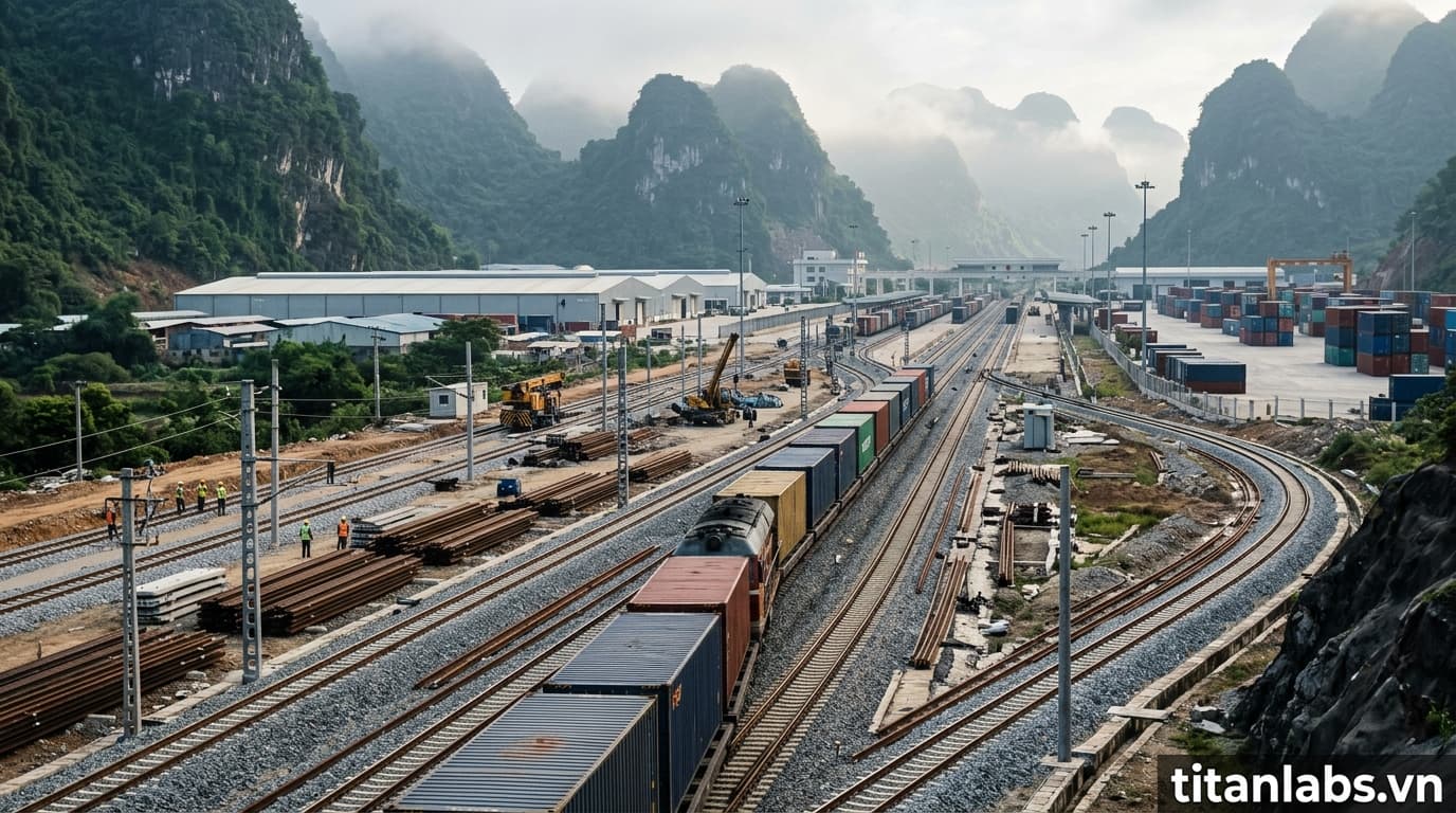 Quy hoạch 3 tuyến đường sắt kết nối Việt - Trung