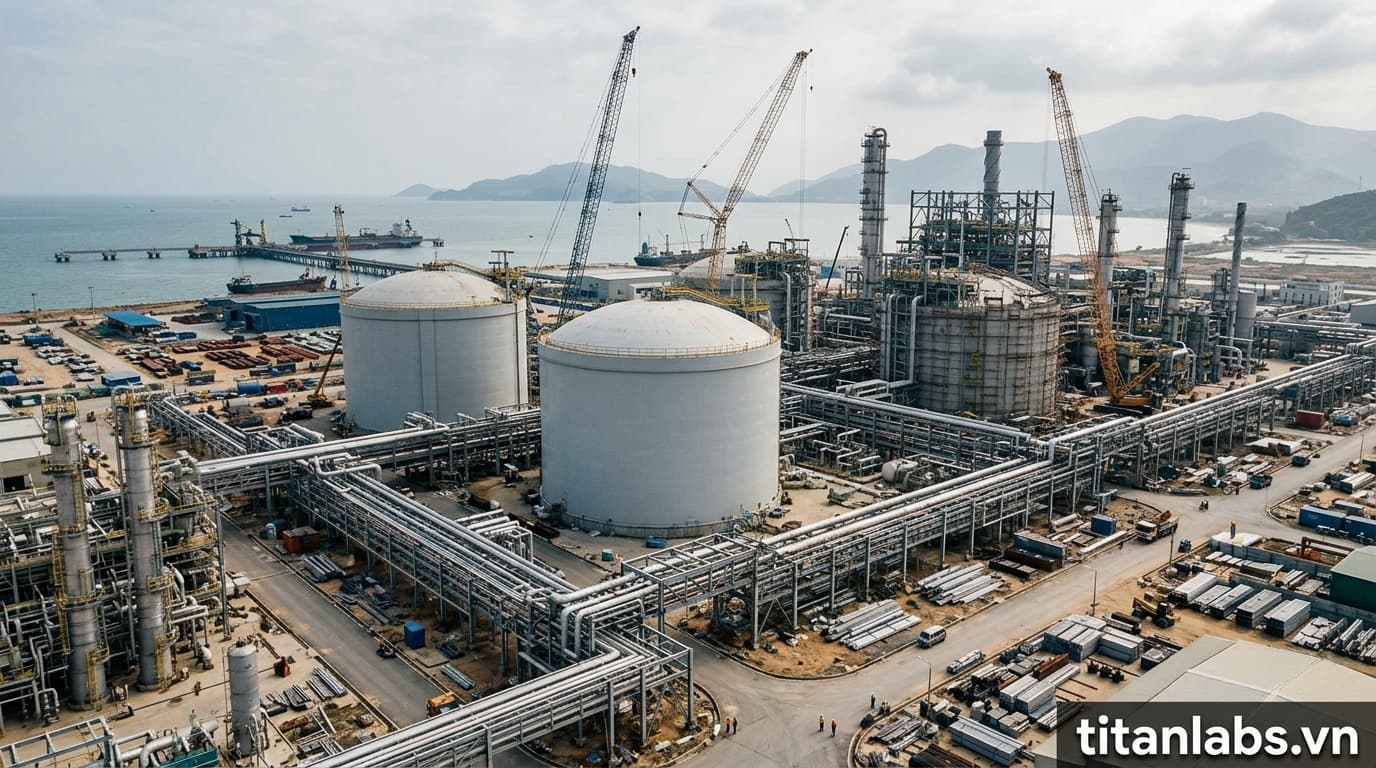 Nguy cơ chậm tiến độ loạt dự án điện khí LNG