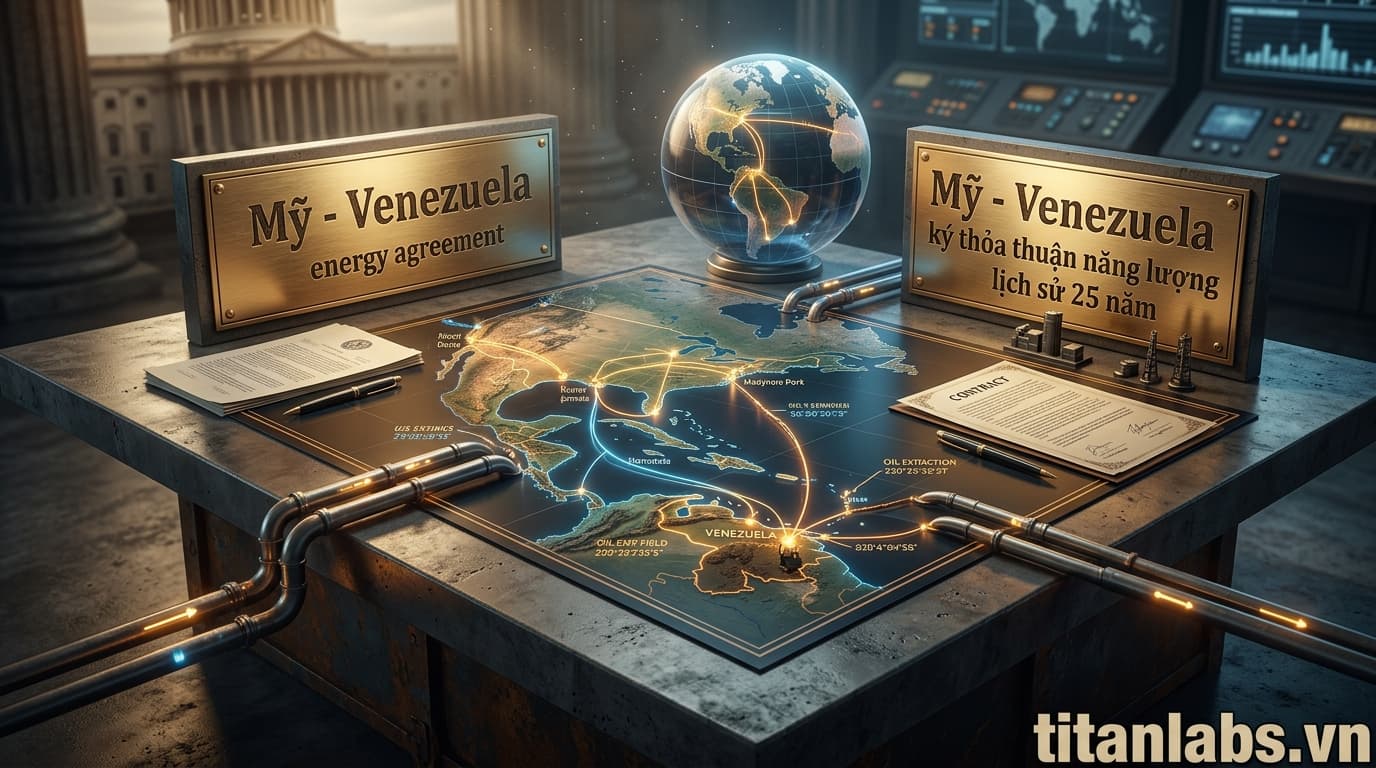 Mỹ - Venezuela ký thỏa thuận năng lượng lịch sử 25 năm