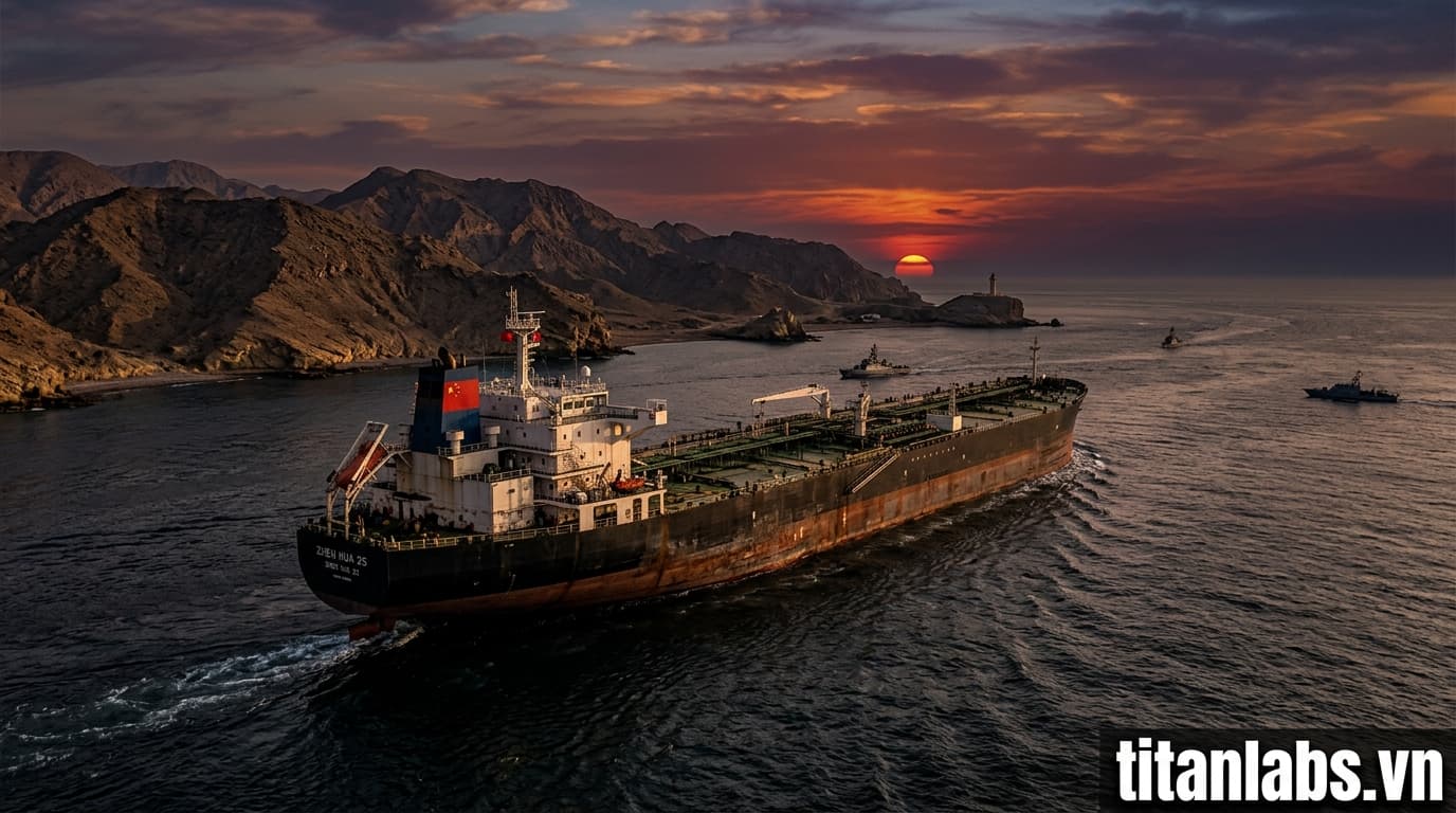 Tàu dầu Trung Quốc trở lại Hormuz: Dấu hiệu tan băng?