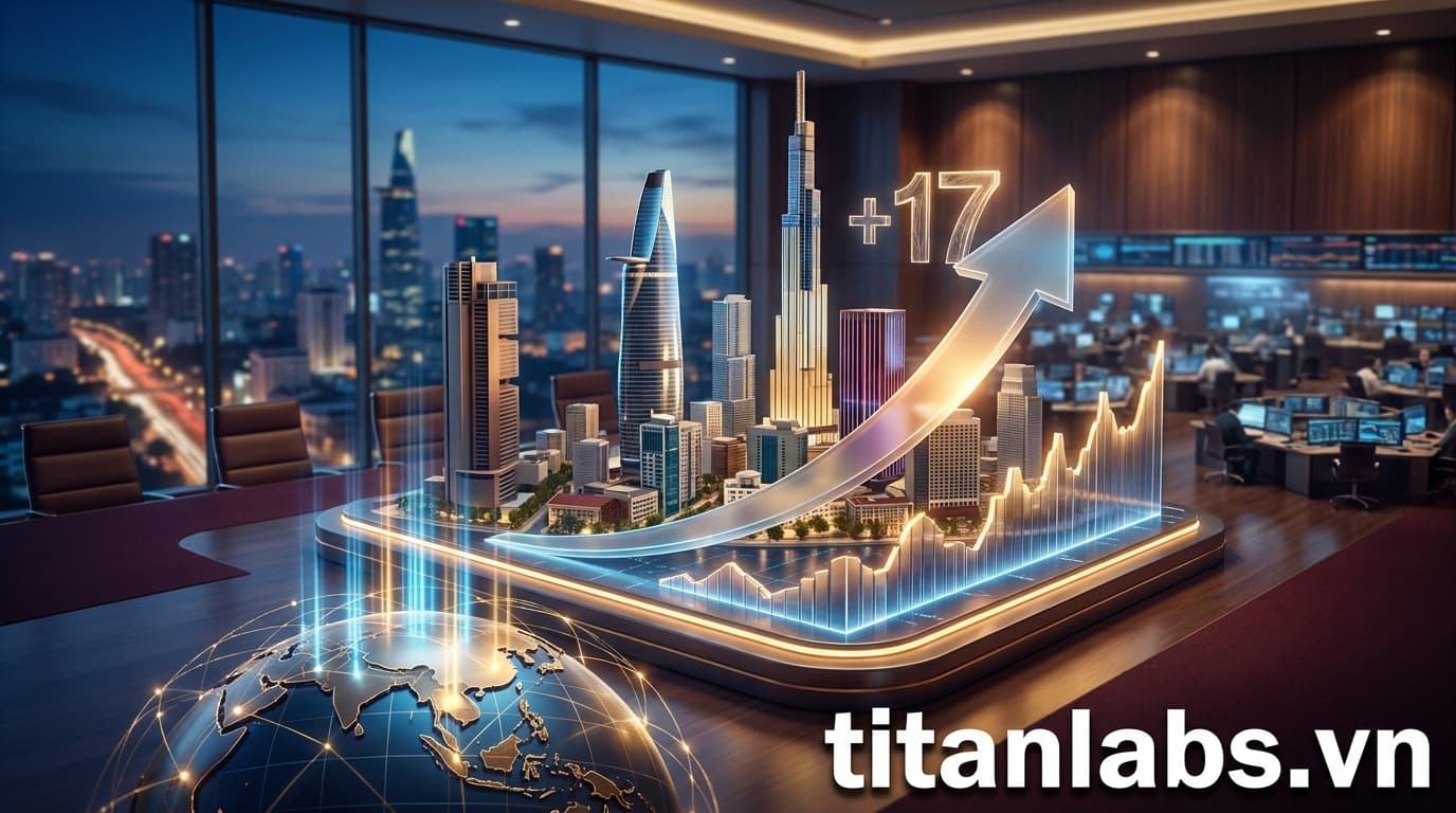 TP.HCM tăng 17 bậc trên bảng xếp hạng tài chính toàn cầu