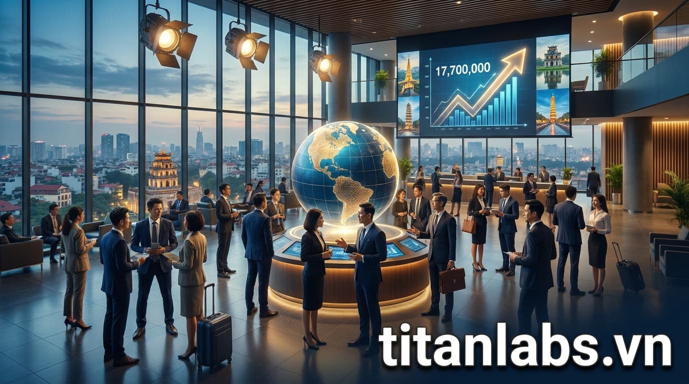 Du lịch Việt Nam đón 17,7 triệu lượt khách quốc tế