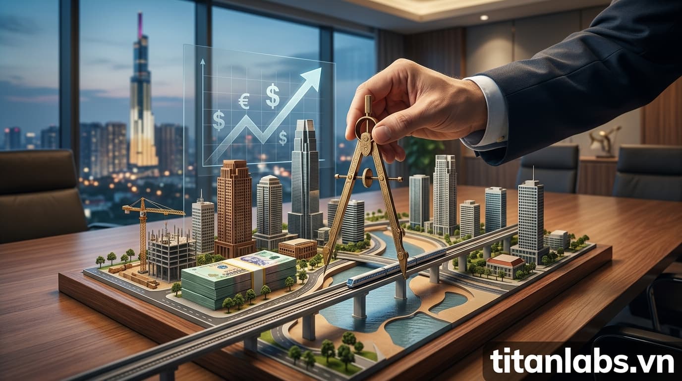 Nới trần tín dụng cho các dự án lớn tại Hà Nội