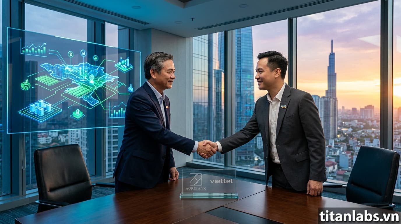 Agribank và Viettel hợp tác, thúc đẩy chuyển đổi số