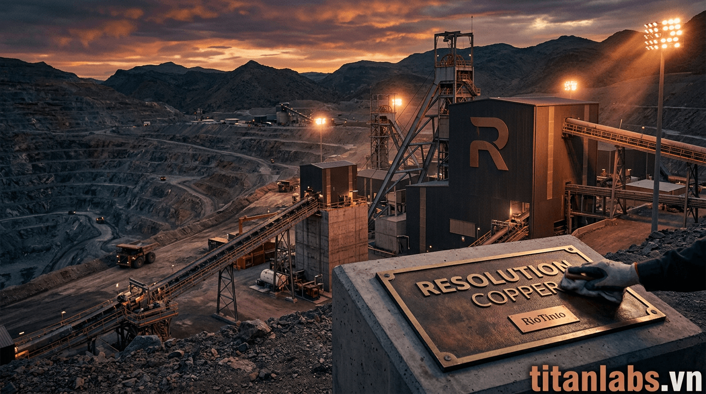 Rio Tinto giành quyền kiểm soát dự án Resolution Copper