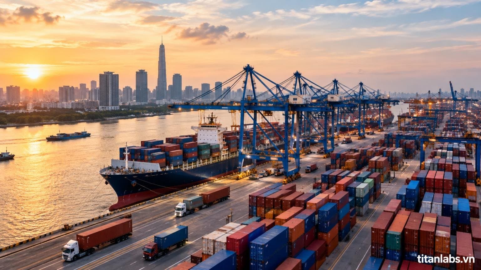 TP HCM quy hoạch mạng lưới logistics tại 10 đầu mối