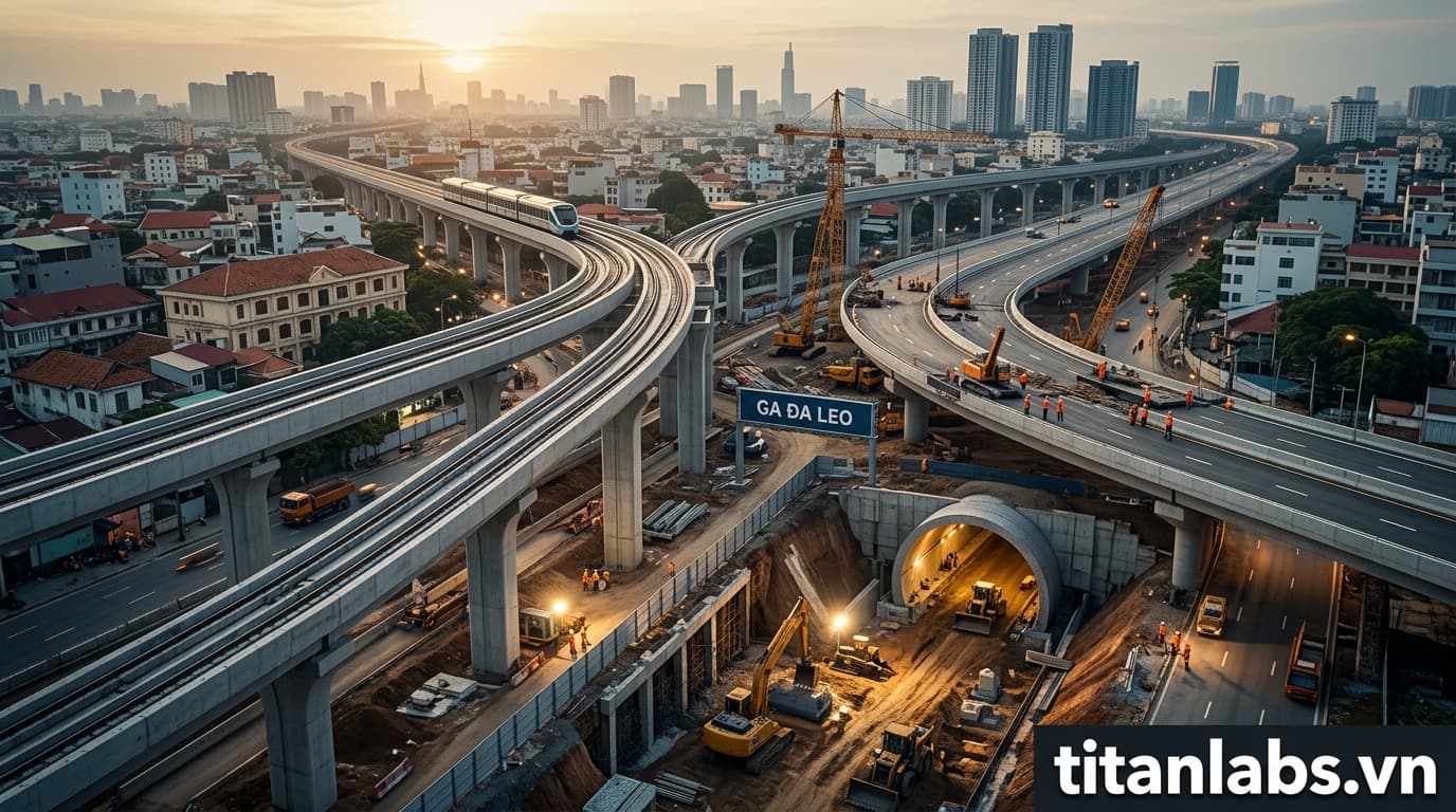 TPHCM khởi công loạt dự án giao thông trọng điểm 181 nghìn tỷ
