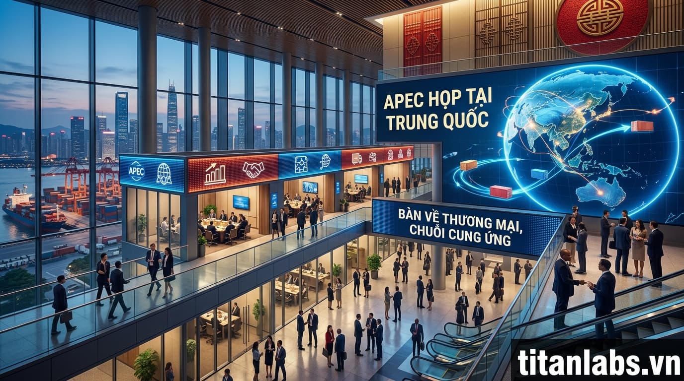 APEC họp tại Trung Quốc: Bàn về thương mại, chuỗi cung ứng