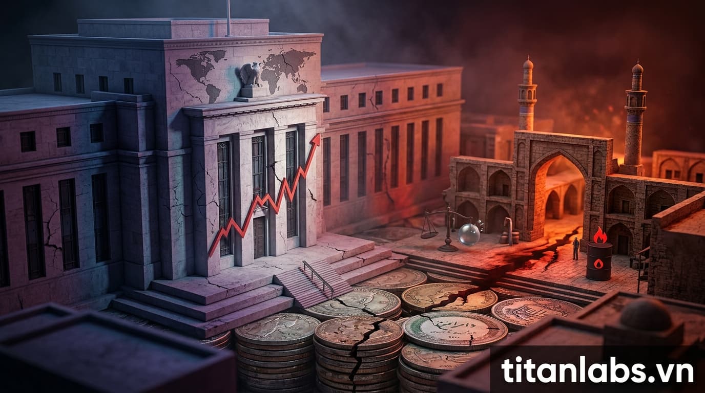 Fed: Chiến tranh Iran tăng rủi ro lạm phát