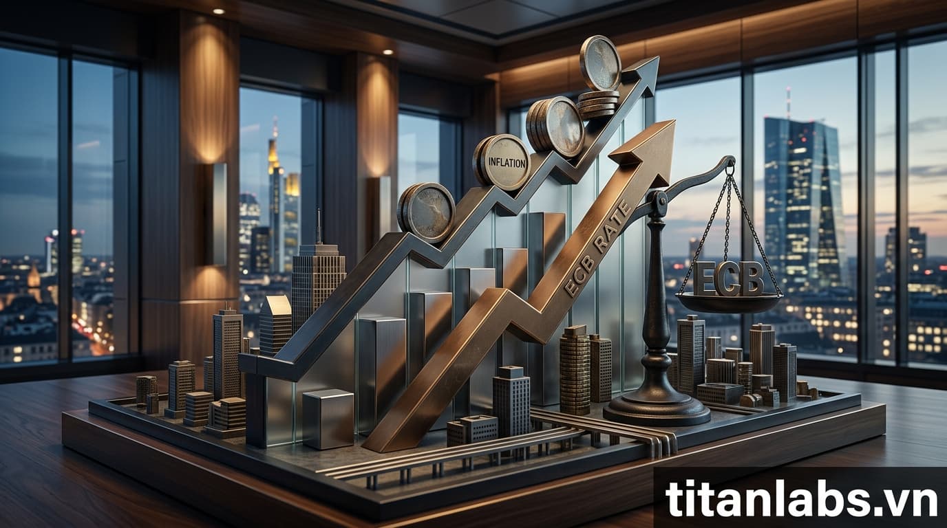 ECB có thể tăng lãi suất do lạm phát dai dẳng