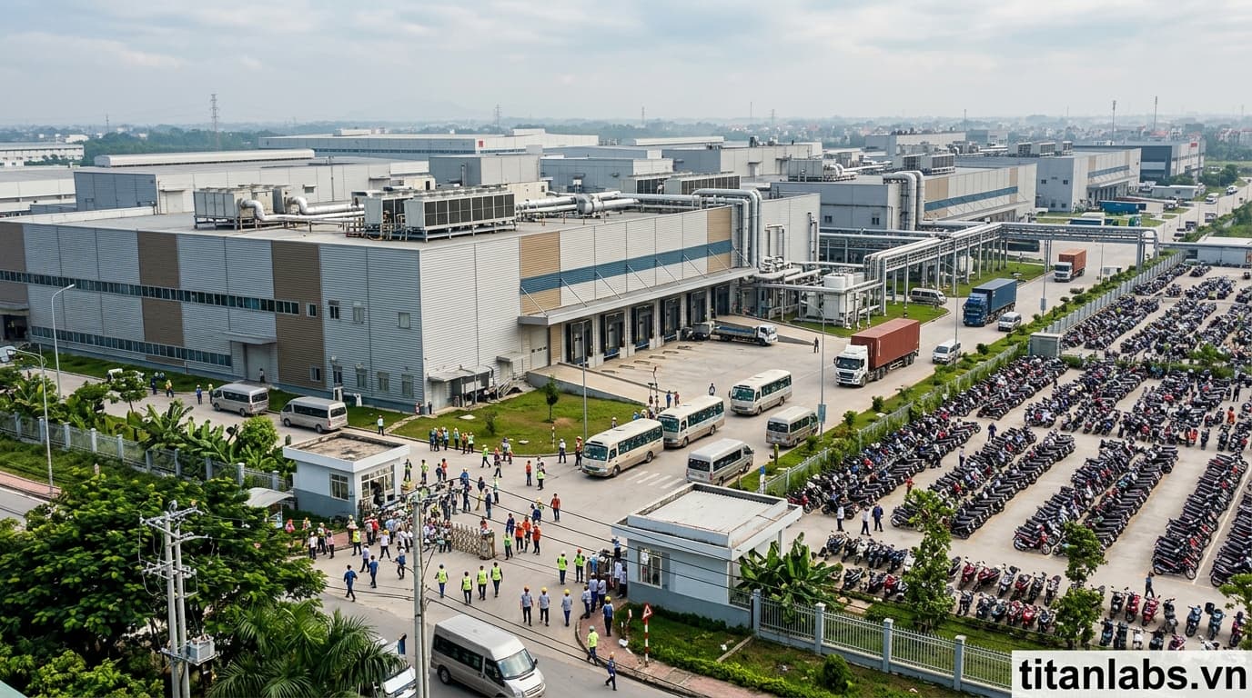 Nhà máy Foxconn tại Việt Nam tăng vốn lên 710 triệu USD