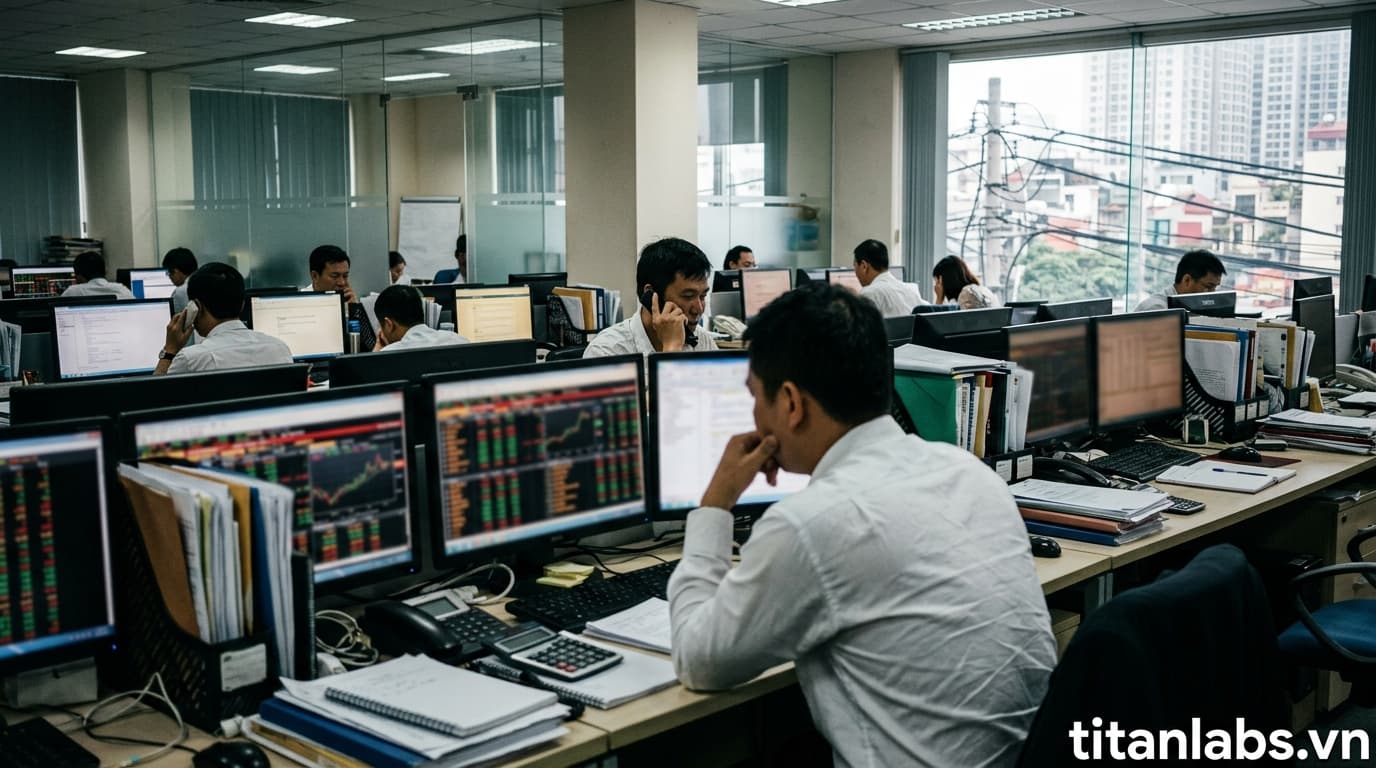 Cảnh báo rủi ro margin giữa lúc thanh khoản cạn kiệt
